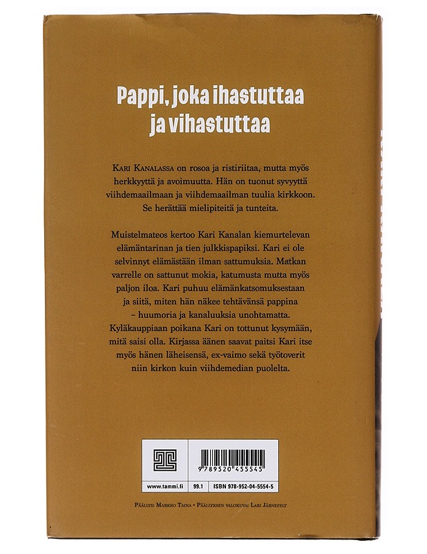 Kari Kanala : pappi ja pelimies - Heli Pruuki - Elämäkerrat ja muistelmat - 10105638137 - 1