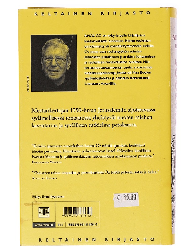 Juudas - Oz, Amos - Romaanit ja novellit - 10105638149 - 1