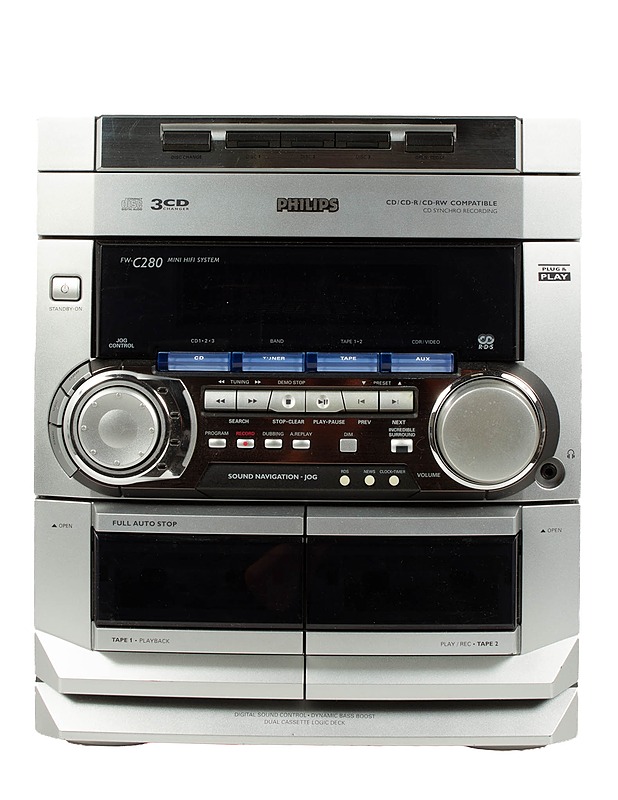 PHILIPS FW-C280/22 Minihifi-sarja - Audio - 10105638174 - 1