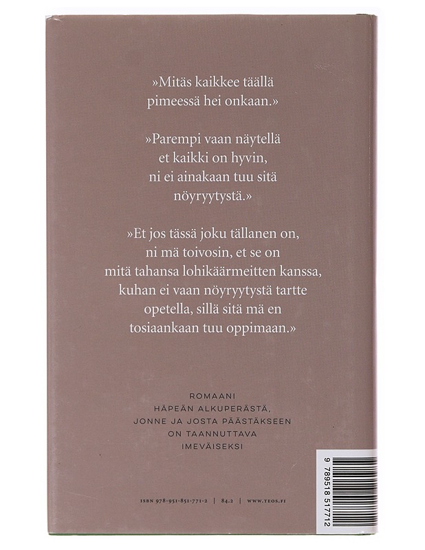 Kaikkien menetysten äiti - Marjo Niemi - Romaanit ja novellit - 10105638224 - 1