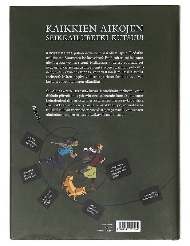 Suomen lasten historia - Kuisma, Juha - Lastenkirjat - 10105638218 - 1