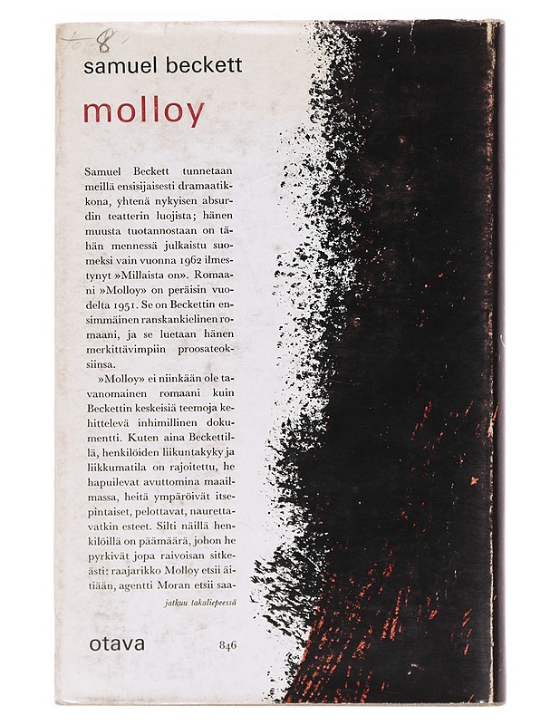 Molloy - samuel beckett - Romaanit ja novellit - 10105638234 - 1