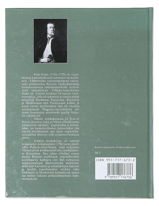Matka Pohjois-Amerikkaan - Pehr Kalm - Elämäkerrat ja muistelmat - 10105638232 - 1