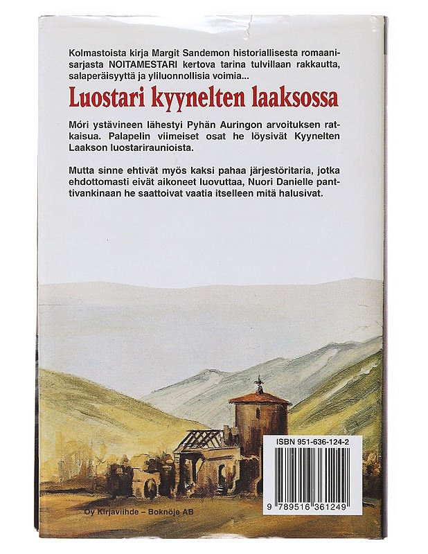 Luostari kyynelten laaksossa - Margit Sandemo - Romaanit ja novellit - 10105638240 - 1