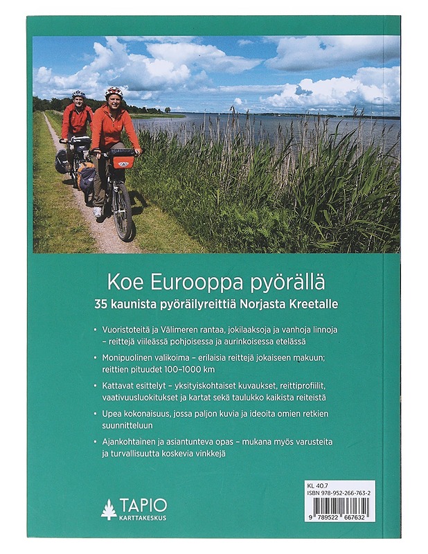 Pyörämatkalla Euroopassa / 35 kaunista reittiä Norjasta Kreetalle - Brönner, Thorsten - Tietokirjat ja oppaat - 10105638264 - 1