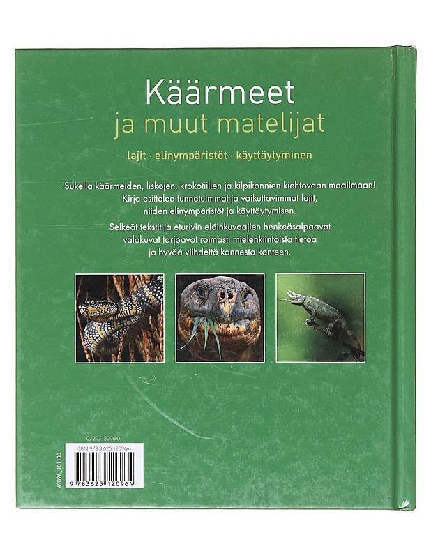 Käärmeet ja muut matelijat - Kothe, Hans W. - Tietokirjat ja oppaat - 10105638294 - 1