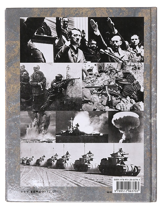 Toinen maailmansota / tärkeimmät sotatapahtumat päivä päivältä - Shaw, Antony - Historiakirjat - 10105638307 - 1