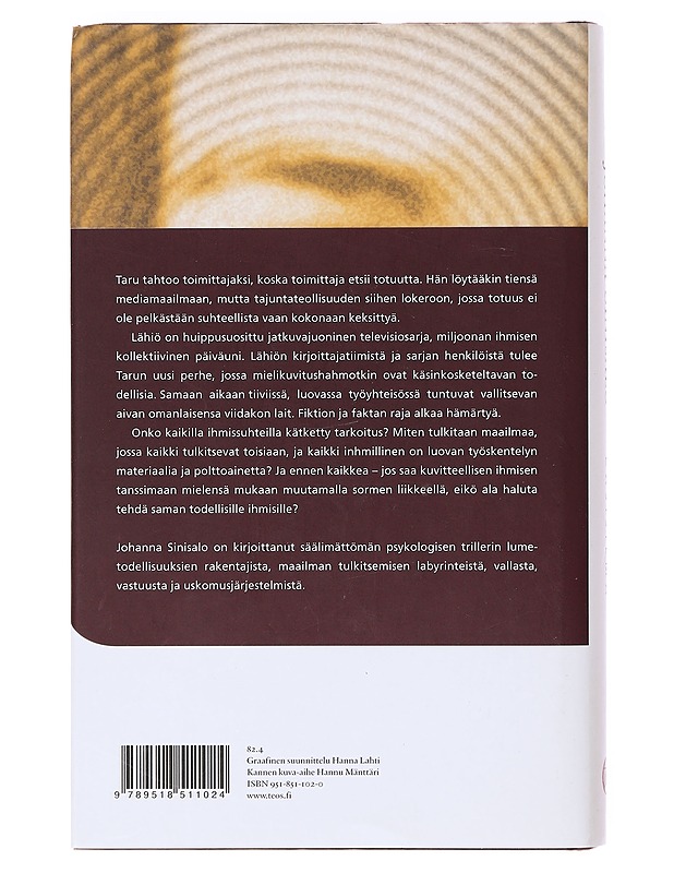 Lasisilmä - Johanna Sinisalo - Romaanit ja novellit - 10105638319 - 1