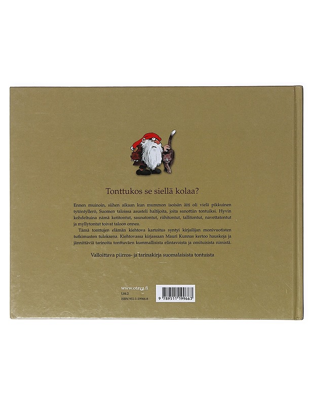 Suomalainen tonttukirja - Kunnas, Mauri - Lastenkirjat - 10105638322 - 1