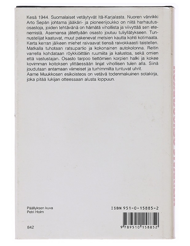 Kujanjuoksu Syväriltä / romaani - Aarne Muukkonen - Romaanit ja novellit - 10105638329 - 1