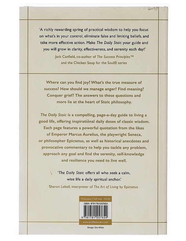 The daily stoic / 366 meditations on wisdom, perseverance, and the art of living - Holiday, Ryan - Harrastekirjat - 10105638352 - 1