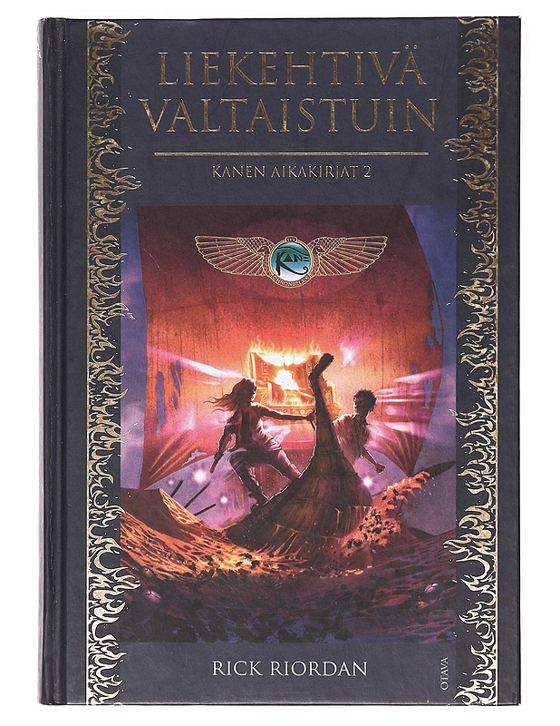 Kanen aikakirja 2 : Liekehtivä valtaistuin - Riordan, Rick - Romaanit ja novellit - 10105638368 - 0
