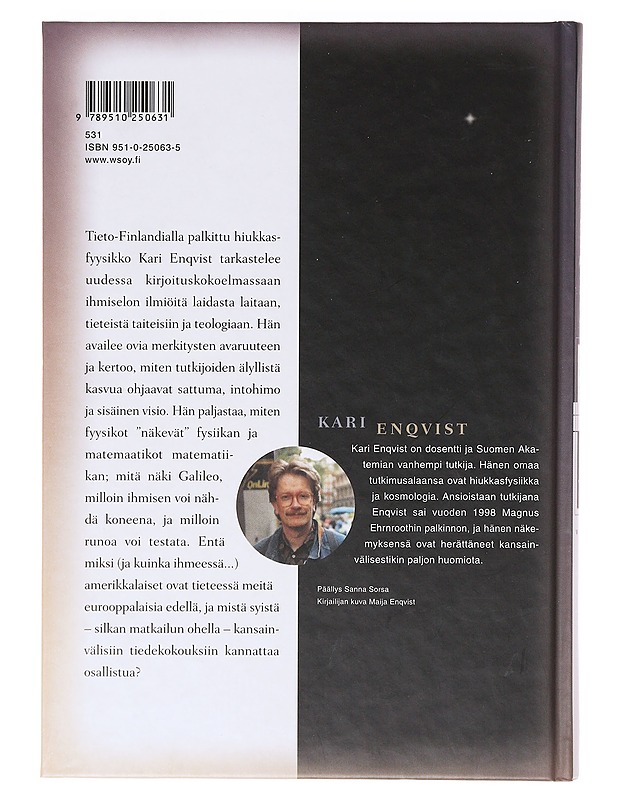 Valo ja varjo - Kari Enqvist - Harrastekirjat - 10105638389 - 1