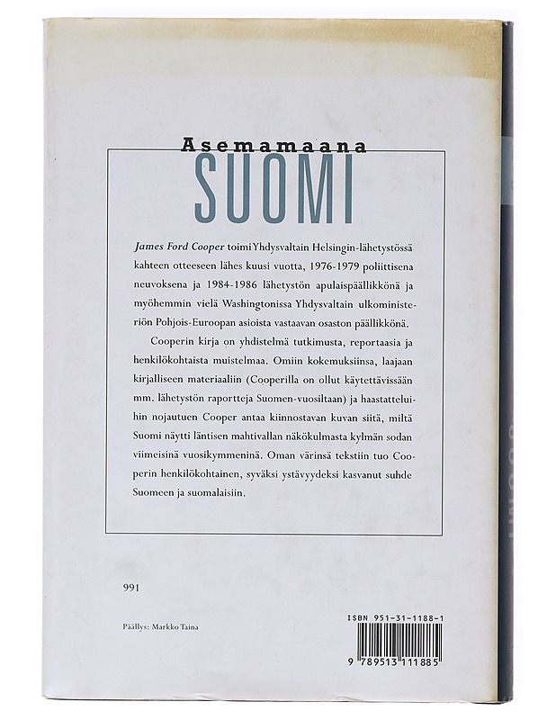 Asemamaana Suomi - James Ford Cooper - Tietokirjat ja oppaat - 10105638383 - 1