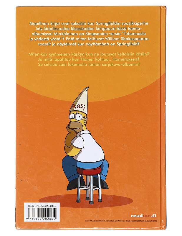 Simpsonit : korkeakirjallisia seikkailuja - Groening, Matt - Lastenkirjat - 10105638386 - 1