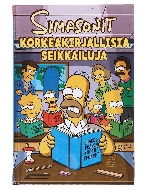 Simpsonit : korkeakirjallisia seikkailuja - Groening, Matt - Lastenkirjat - 10105638386 - 0