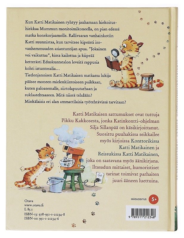 Reissukissa Katti Matikainen - Sillanpää, Silja - Lastenkirjat - 10105638390 - 1