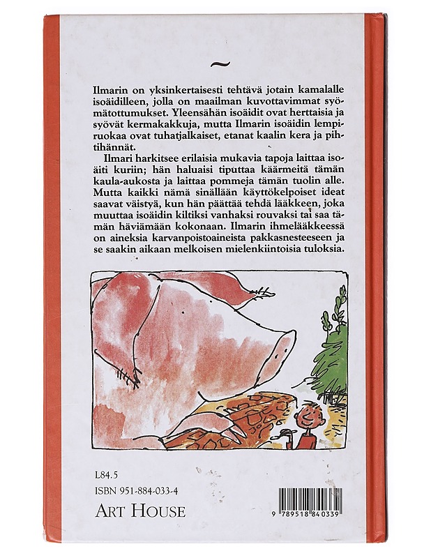 Ilmarin ihmelääke - Dahl, Roald - Lastenkirjat - 10105638431 - 1