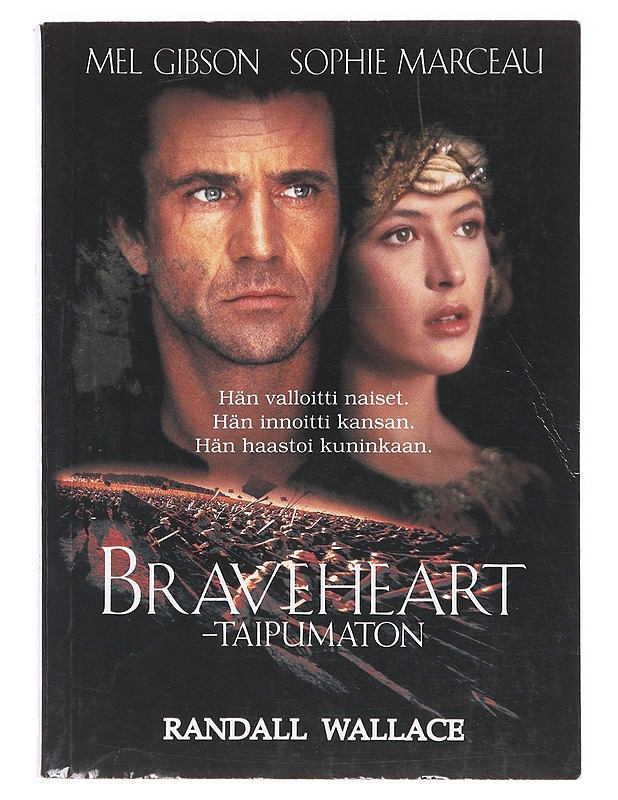 Braveheart - taipumaton - Wallace, Randall - Romaanit ja novellit - 10105638440 - 0