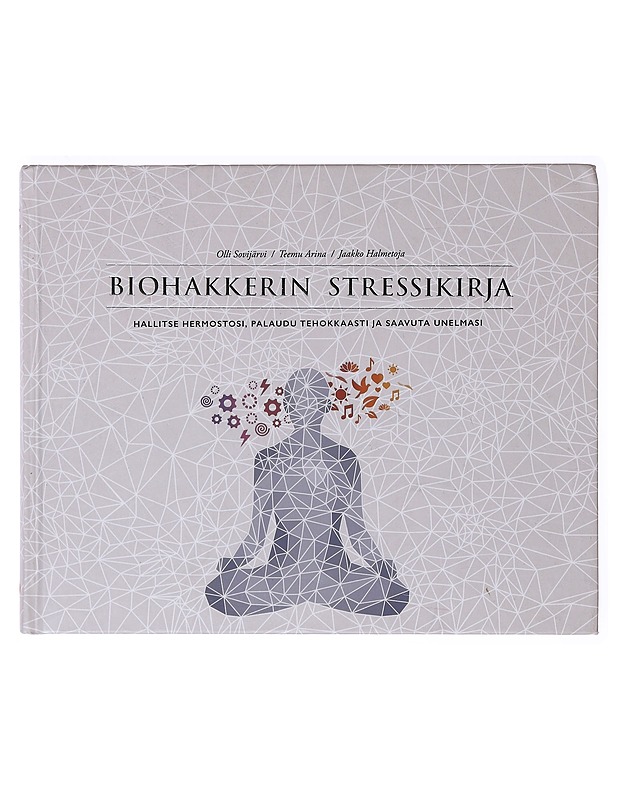 Biohakkerin stressikirja : hallitse hermostosi, palaudu tehokkaasti ja saavuta unelmasi - Sovijärvi, Olli - Tietokirjat ja oppaat - 10105638489 - 0