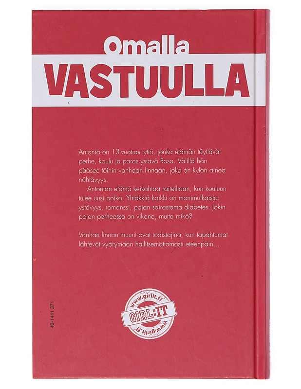 Omalla vastuulla - Roholte, Dorte - Romaanit ja novellit - 10105638503 - 1