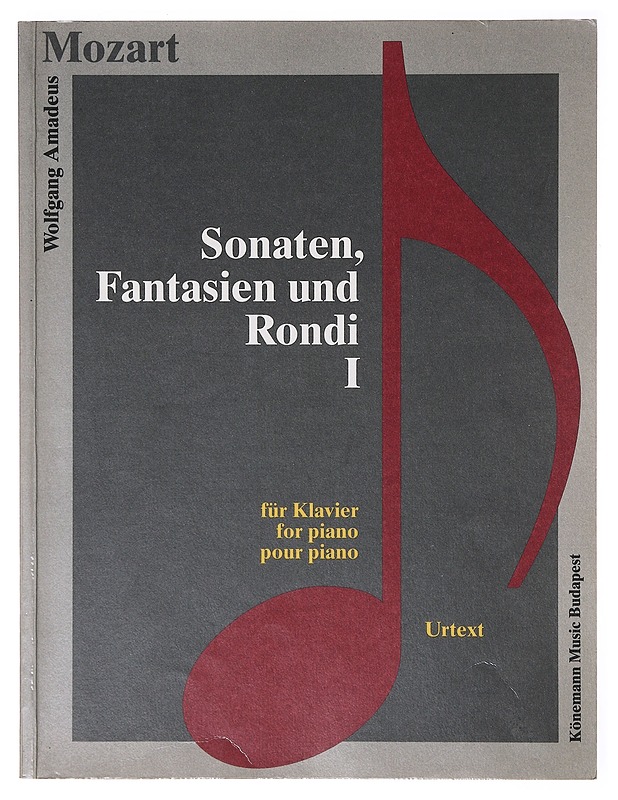 Sonaten, Fantasien und Rondi 1-2 / für Klavier - Mozart, Wolfgang Amadeus - Musiikki- ja elokuvakirjat - 10105638509 - 0