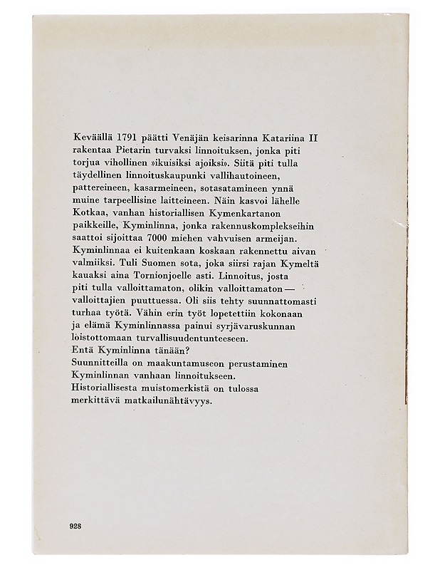 Kymenkartanon linnoitus : Kyminlinna - Olli Airola - Historiakirjat - 10105638515 - 1