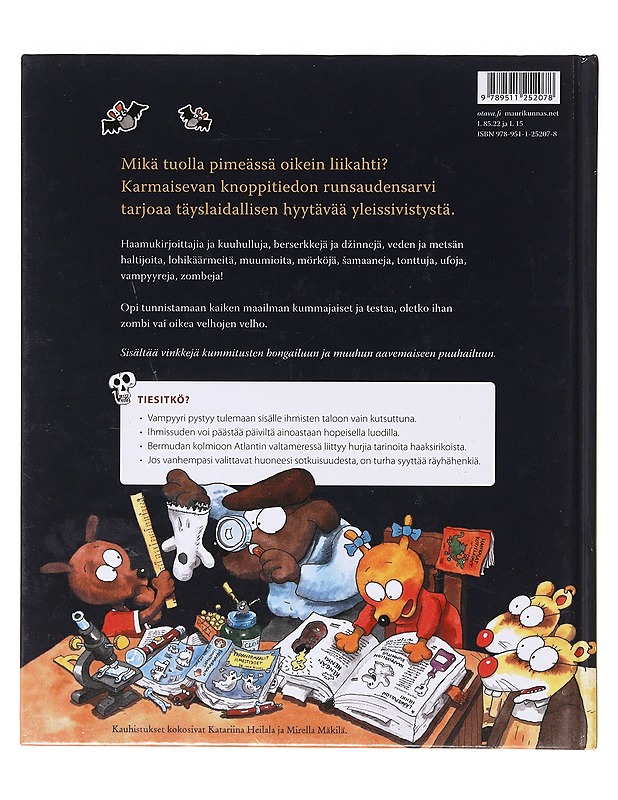 Kummallisuuksien käsikirja - Kunnas, Mauri - Lastenkirjat - 10105638533 - 1