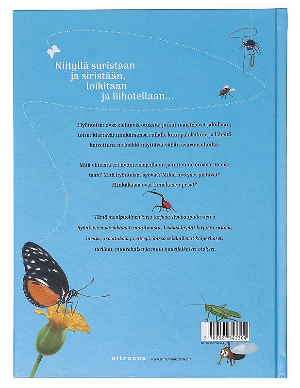 Hyönteiset - Oftring, Bärbel - Lastenkirjat - 10105638554 - 1