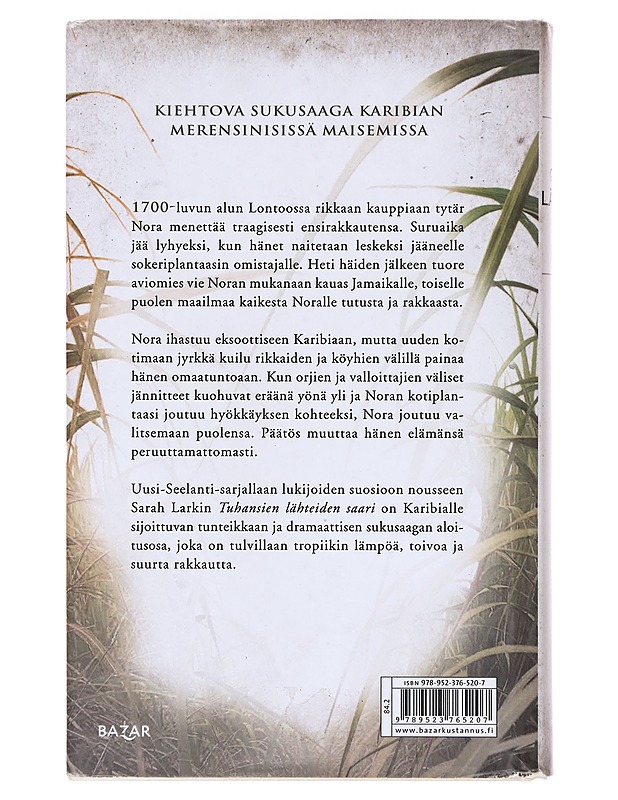 Tuhansien lähteiden saari - Lark, Sarah - Romaanit ja novellit - 10105638551 - 1