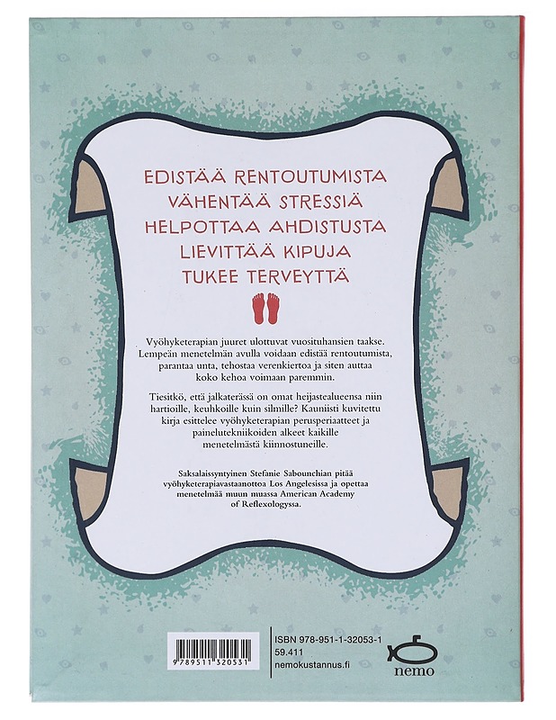 Paina tästä! : vyöhyketerapiaa aloittelijoille : jalan vyöhyketerapia : menetelmä hyvinvoinnin edistämiseksi - Sabounchian, Stefanie - Tietokirjat ja oppaat - 10105638570 - 1