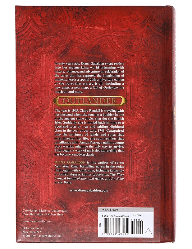Outlander : a novel - Diana Gabaldon - Romaanit ja novellit - 10105638636 - 1