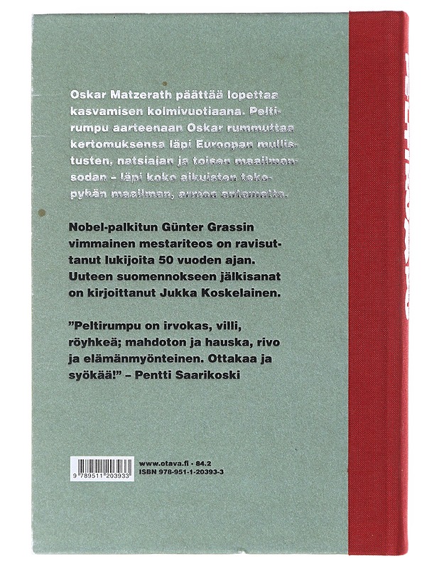 Peltirumpu - Grass, Günter - Romaanit ja novellit - 10105638643 - 1