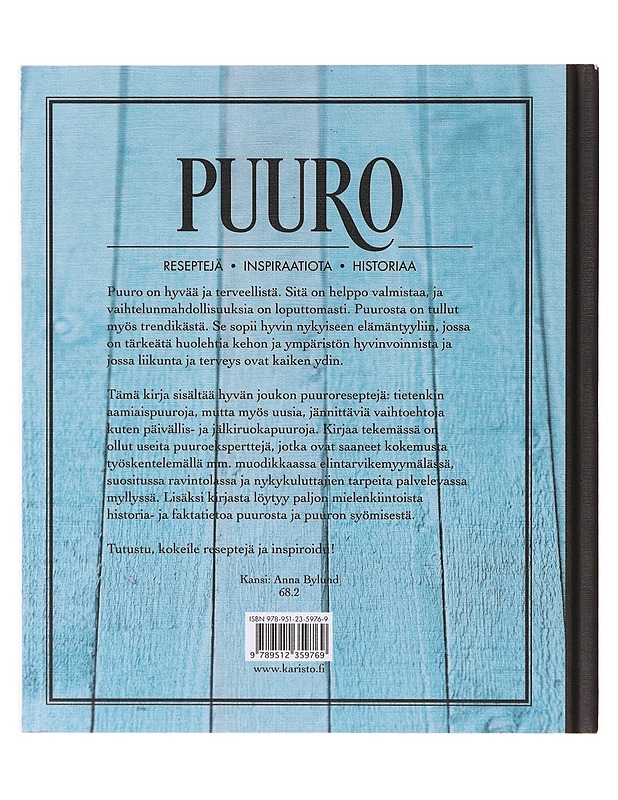 Puuro - Mogensen, Annika - Ruokakirjat - 10105638654 - 1