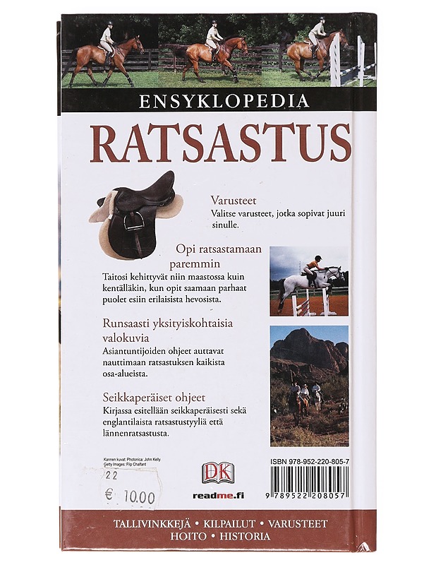 Ratsastus : ensyklopedia - Harris, Moira C. - Tietokirjat ja oppaat - 10105638674 - 1
