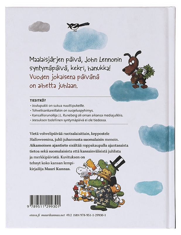 Aikamoinen ajantieto - Kunnas, Mauri - Lastenkirjat - 10105638678 - 1