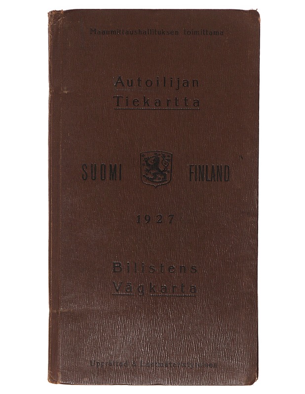 Autoilijan tiekartta ; Bilistens Vägkarta 1927  - Tietokirjat ja oppaat - 10105638711 - 0