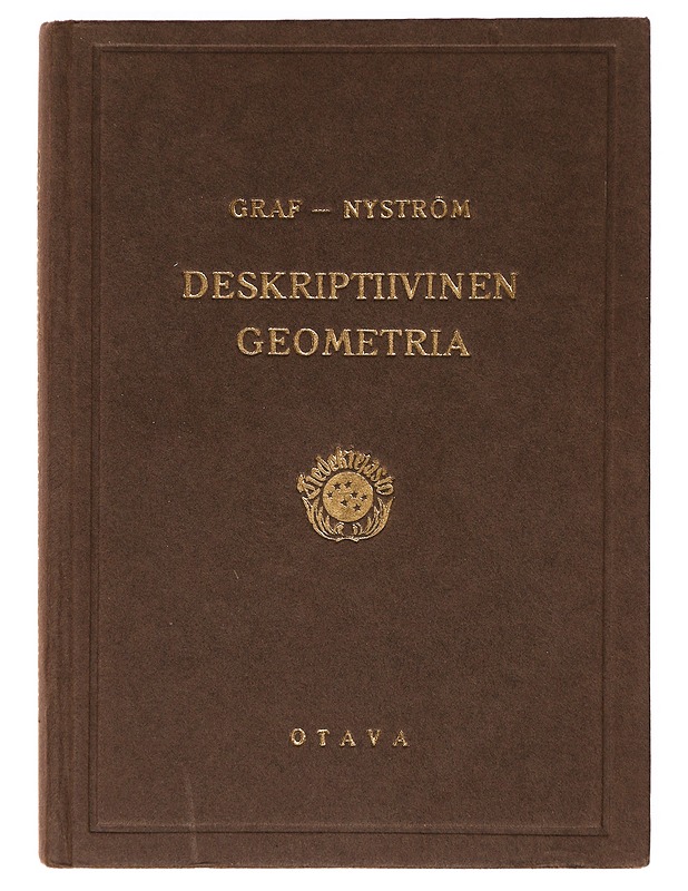 Deskriptiivinen geometria - Ulrich Graf - Tietokirjat ja oppaat - 10105638714 - 0