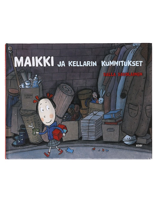 Maikki ja kellarin kummitukset - Salla Savolainen - Lastenkirjat - 10105638851 - 0