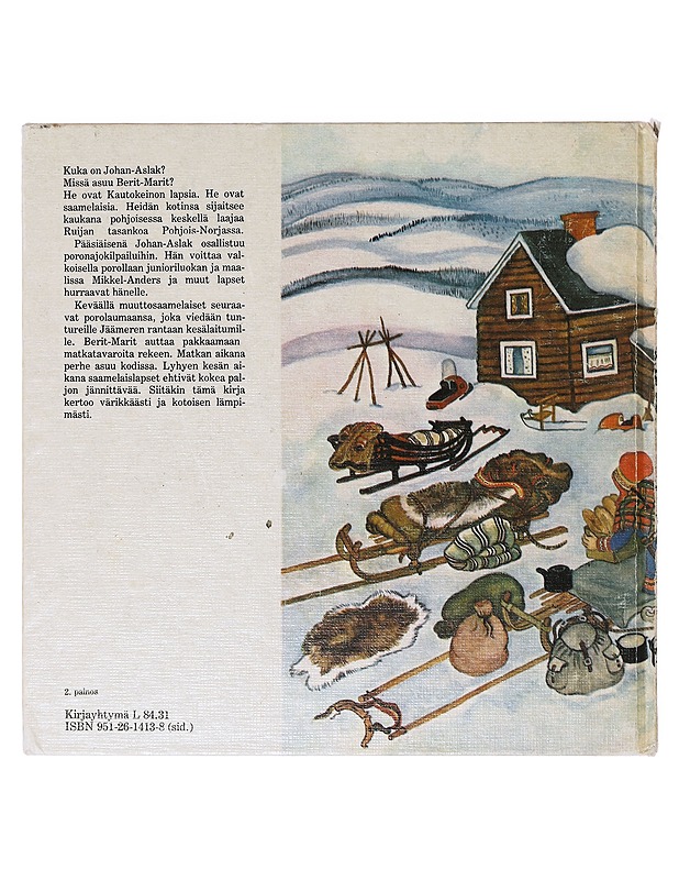 Kautokeinon lapset - Hagbrink, Bodil - Lastenkirjat - 10105638863 - 1