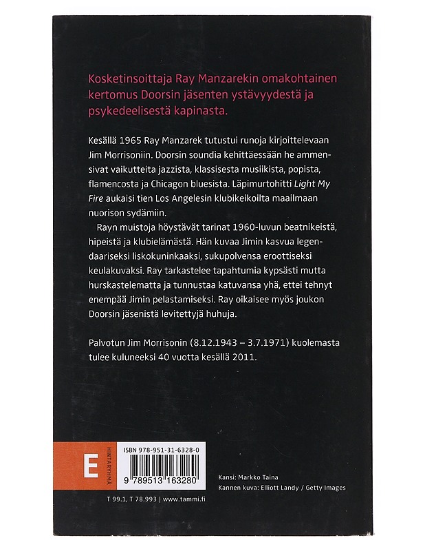 Light my fire : matkani Doorsin kanssa - Manzarek, Ray - Elämäkerrat ja muistelmat - 10105638866 - 1