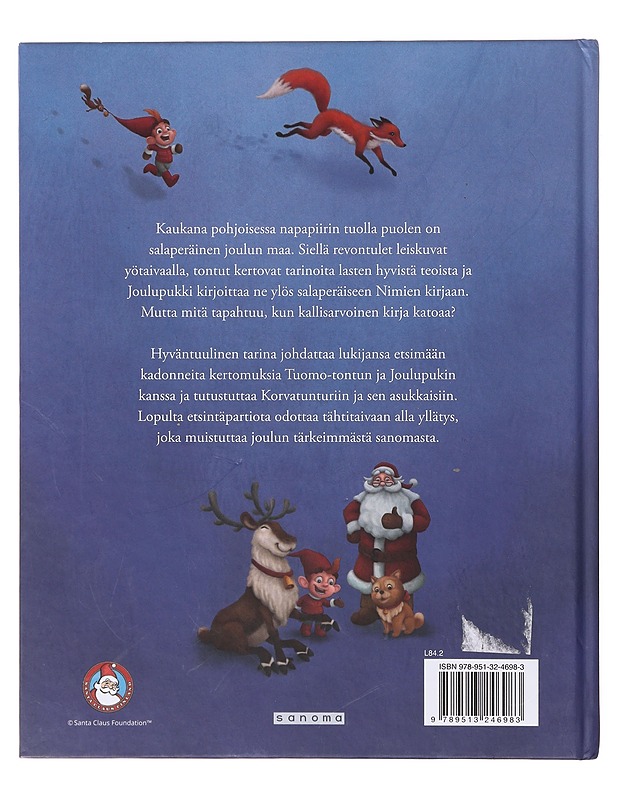 Joulupukki ja nimien kirja - Heimonen, Satu - Lastenkirjat - 10105638893 - 1