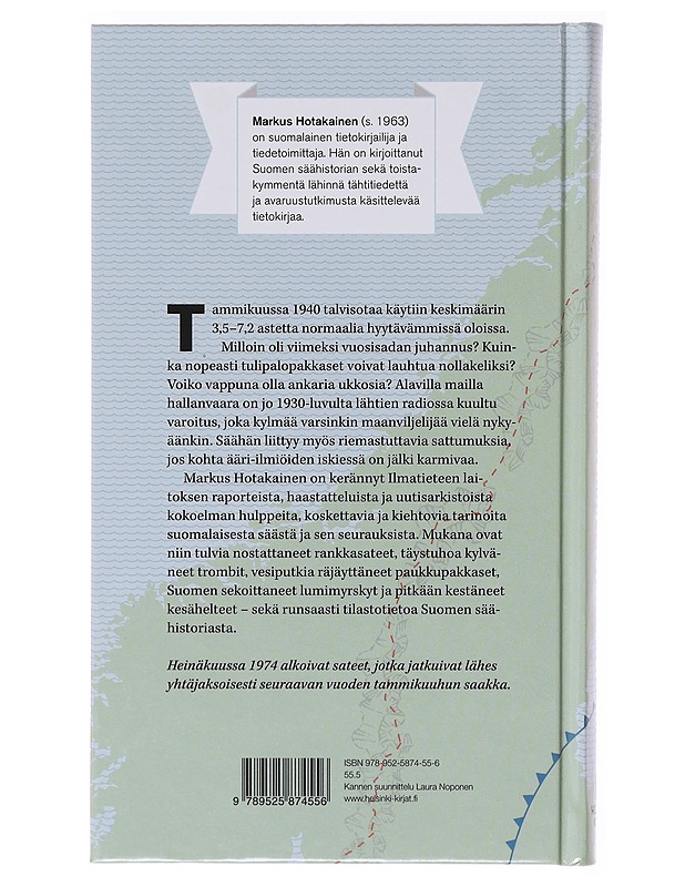 Alavilla mailla hallanvaara : kertomuksia Suomen säästä - Markus Hotakainen - Historiakirjat - 10105638919 - 1