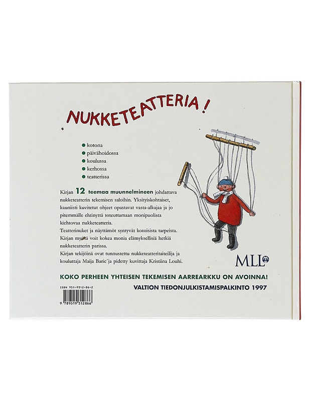 Nukketeatteria! - Bari?, Maija - Tietokirjat ja oppaat - 10105638951 - 1