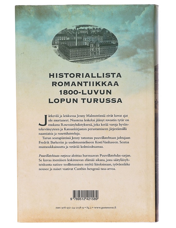 Puuvillatehtaan varjossa - Ann-Christin Antell - Romaanit ja novellit - 10105638954 - 1