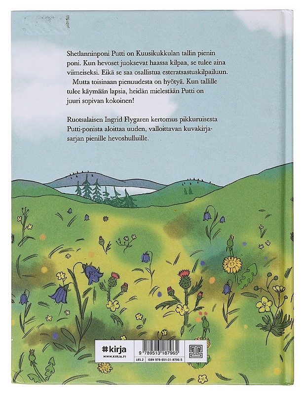 Liian pieni Putti - Flygare, Ingrid - Lastenkirjat - 10105638990 - 1