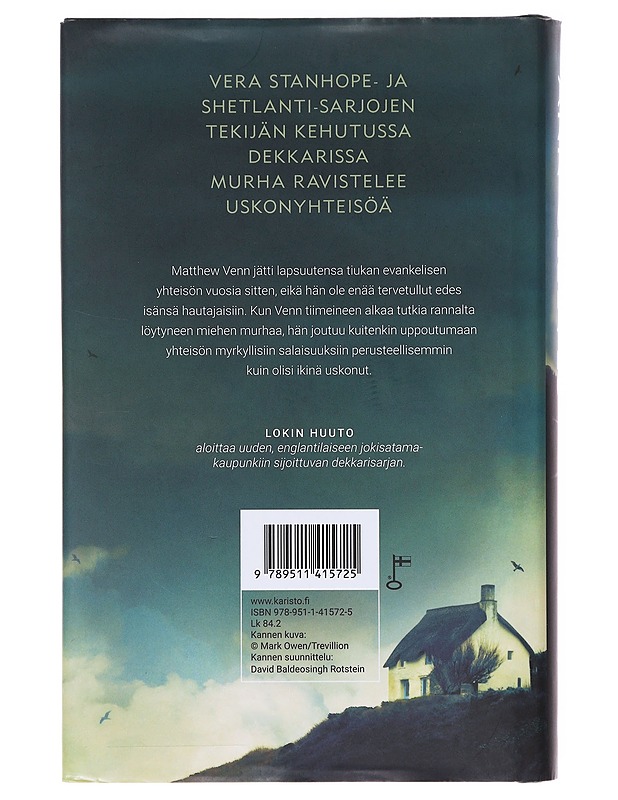 Lokin huuto - Cleeves, Ann - Romaanit ja novellit - 10105639002 - 1
