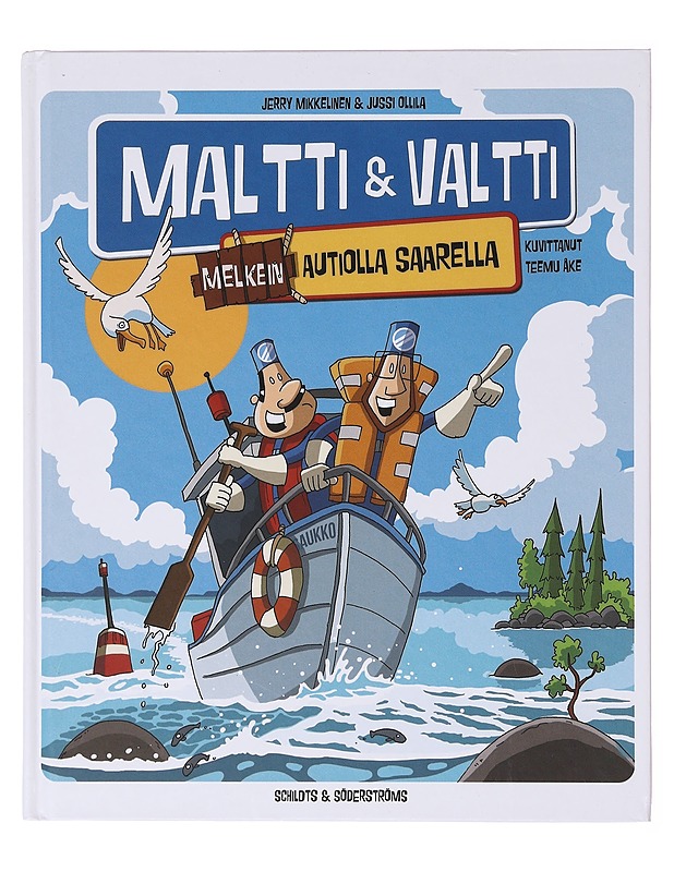 Maltti & Valtti melkein autiolla saarella - Mikkelinen, Jerry - Lastenkirjat - 10105639007 - 0
