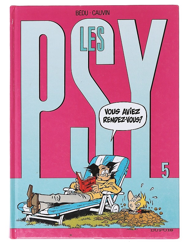 Les Psy #5 - Bedu, Cauvin - Sarjakuvat - 10105639055 - 0