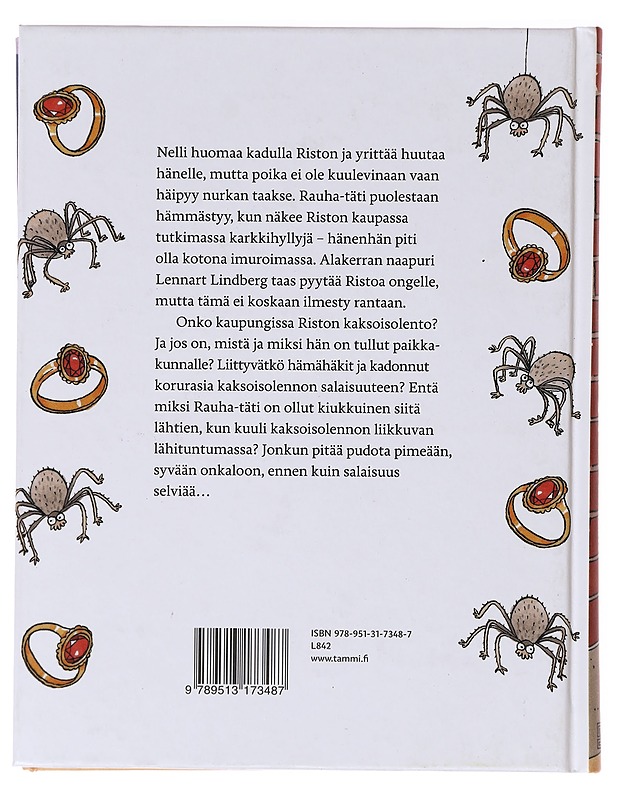 Risto Räppääjä ja kaksoisolento - Sinikka - Lastenkirjat - 10105639051 - 1
